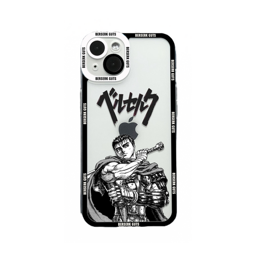 Iphone Berserk Guts Armor Glass Phone Case – The STATIC Store