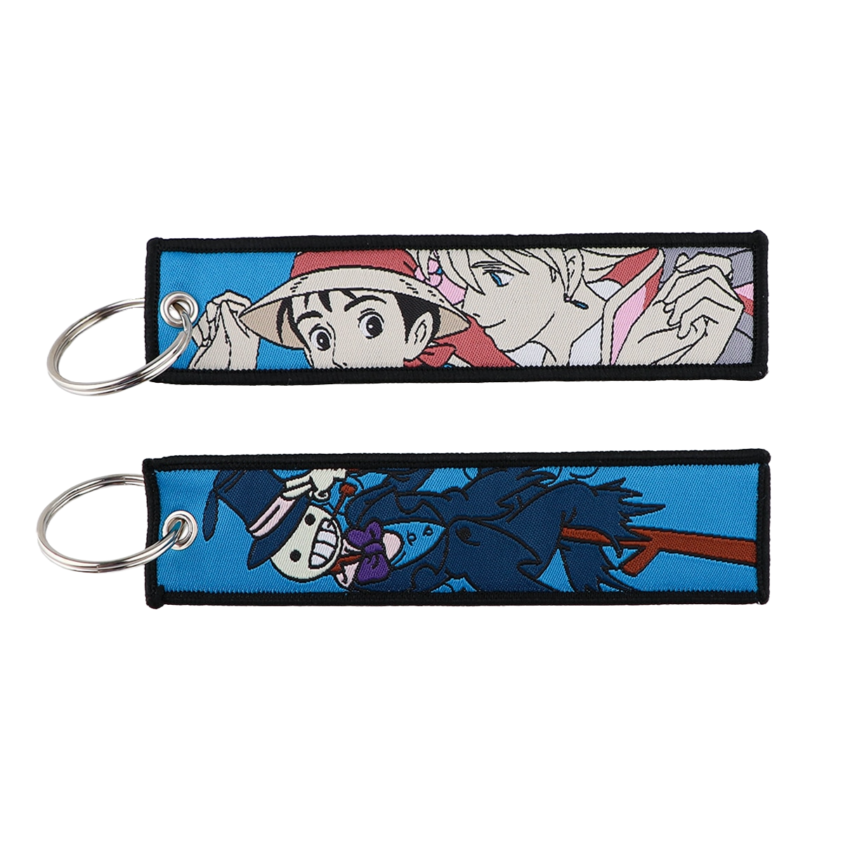 Studio Ghibli Embroidered Keychain